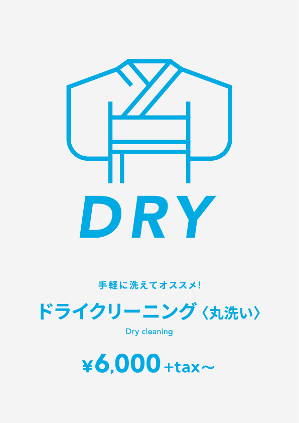 ドライクリーニング(丸洗い)